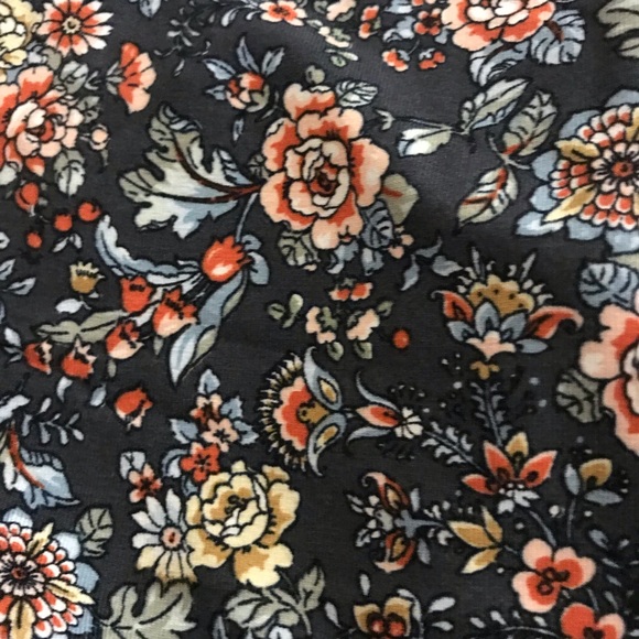🆕 LOFT ROSE GARDEN FLUTTER SWING DRESS XL - Picture 5 of 6